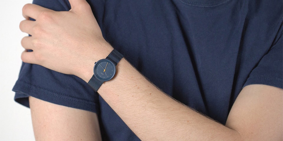 Dezeen X Braun Bn0031 Blue Watch Hypebeast