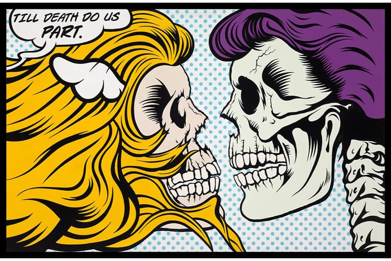 D*Face Corey Helford Gallery Art Artwork Artist Painting Los Angeles California Exhibit Exhibition