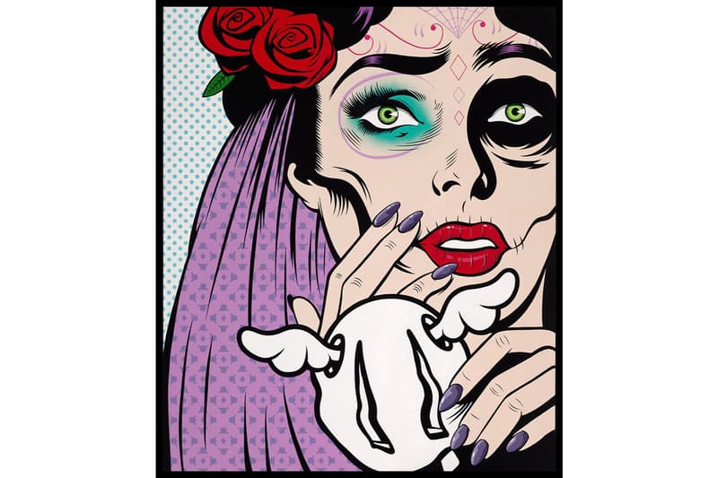 D*Face Corey Helford Gallery Art Artwork Artist Painting Los Angeles California Exhibit Exhibition