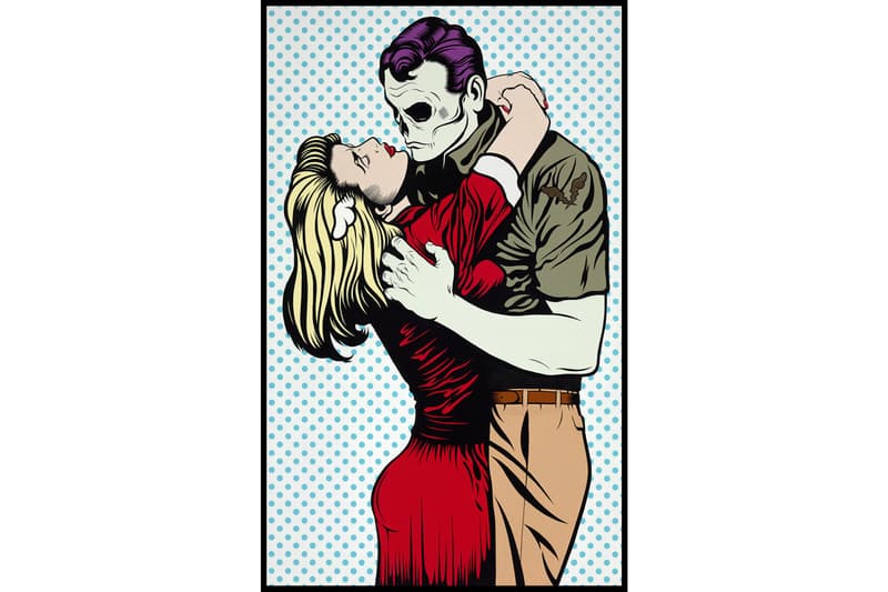 D*Face Corey Helford Gallery Art Artwork Artist Painting Los Angeles California Exhibit Exhibition
