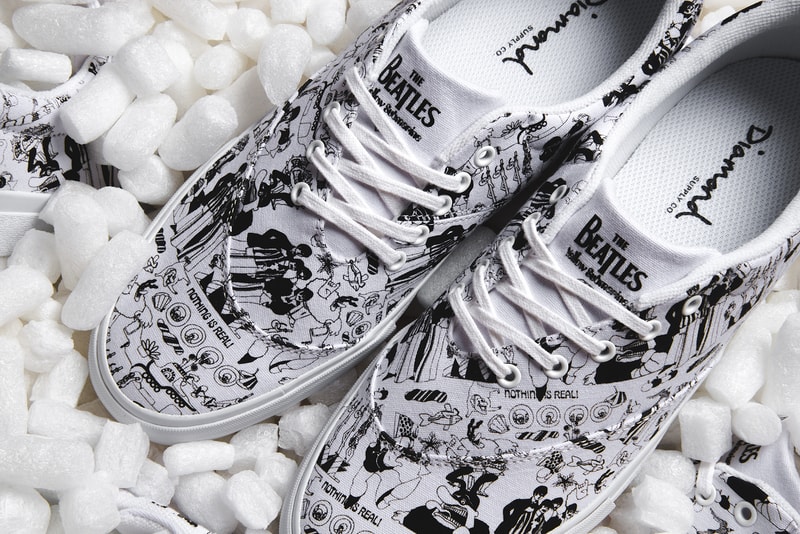 Diamond Supply Co. New "Beatles Avenue" Sneaker The Beatles Yellow Submarine