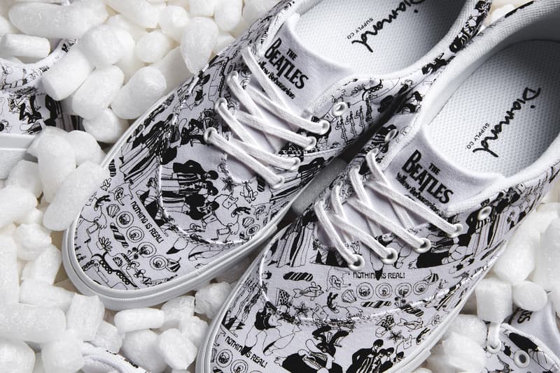 Diamond Supply Co. New "Beatles Avenue" Sneaker The Beatles Yellow Submarine