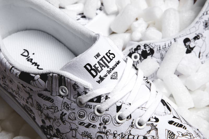 Diamond Supply Co. New "Beatles Avenue" Sneaker The Beatles Yellow Submarine