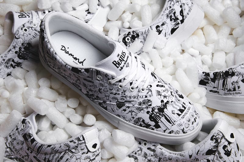 Diamond Supply Co. Pays Tribute to The Beatles With a New Sneaker