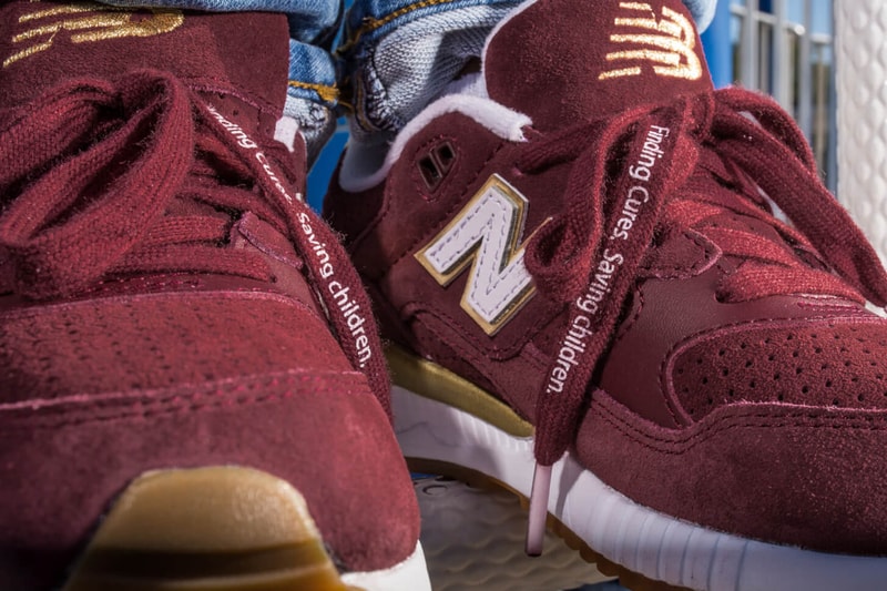 DTLR New Balance 530 St Jude Childrens Research Hospital Charity Premium Burgundy Release Info Drops September 29