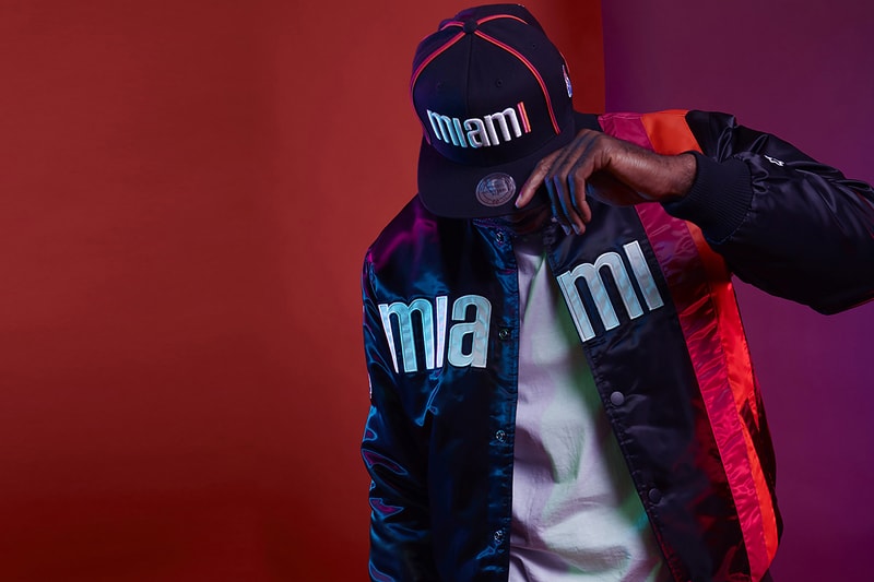 DTLR Starter NBA Capsule Collection Miami Heat jacket