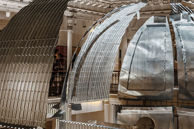 Edoardo Tresoldi Exhibition Installation Le Bon Marché Paris Aura