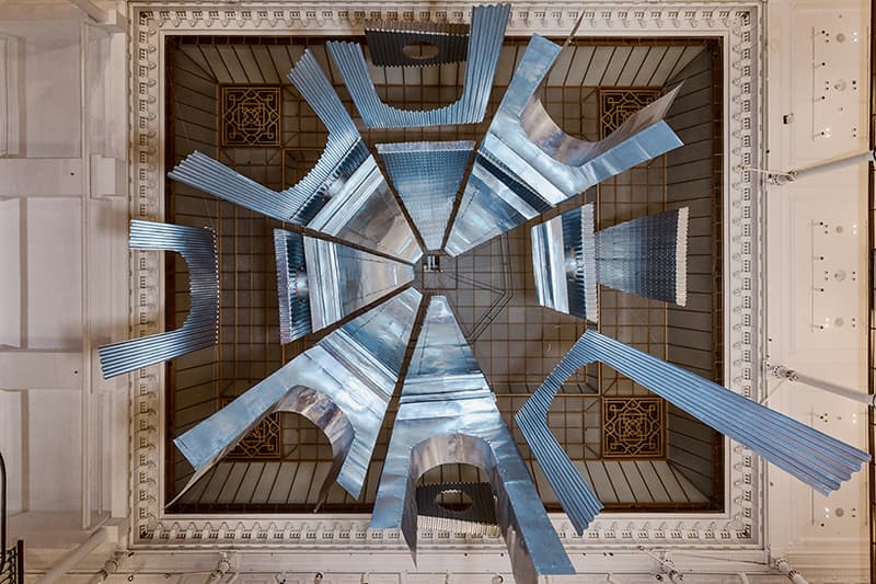 Edoardo Tresoldi Exhibition Installation Le Bon Marché Paris Aura