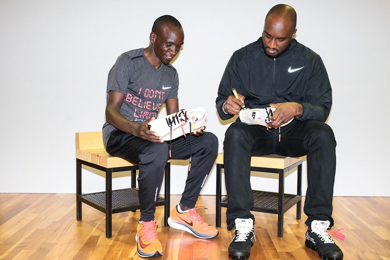 Virgil Abloh Eliud Kipchoge