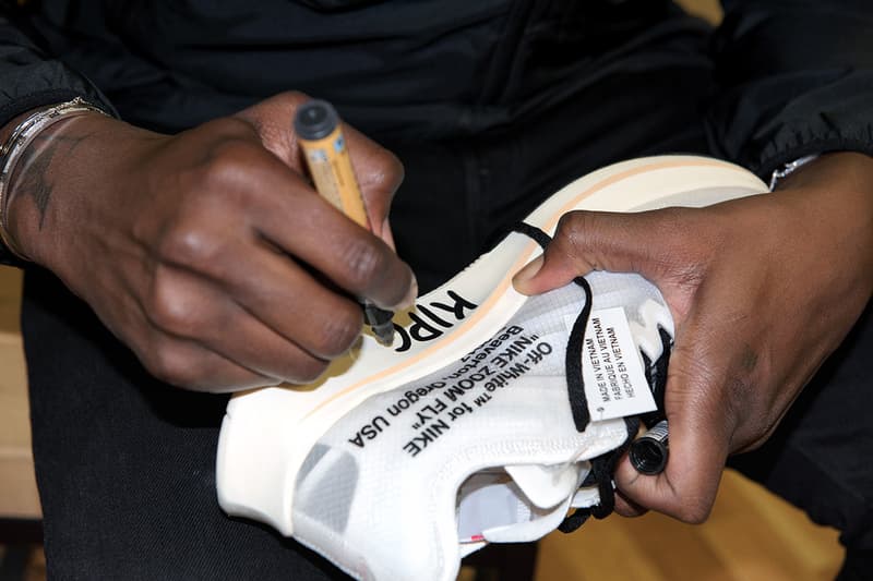 Virgil Abloh Eliud Kipchoge