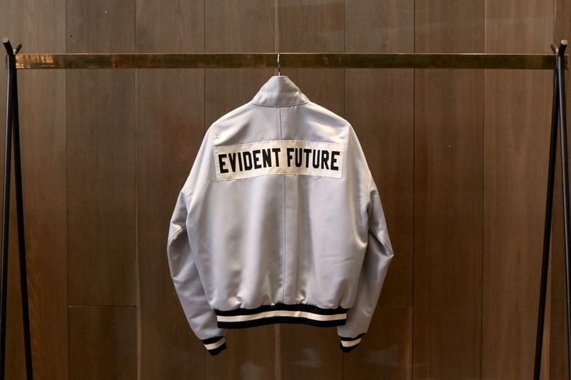 Fear of God Patron of the New 2017 Collection Baseball Jacket Hat Black Military Boots Pop Up Shop Evident Future