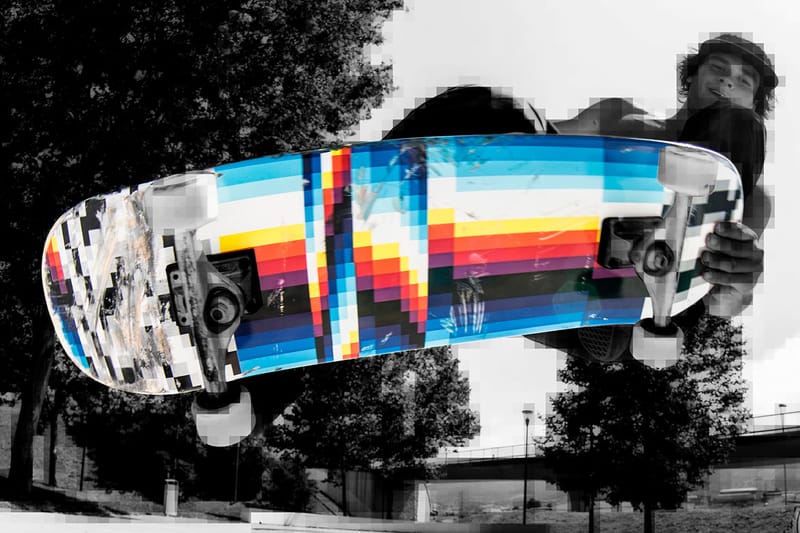 Felipe Pantone Creates a Series of Limited-Edition Skate Deck Designs