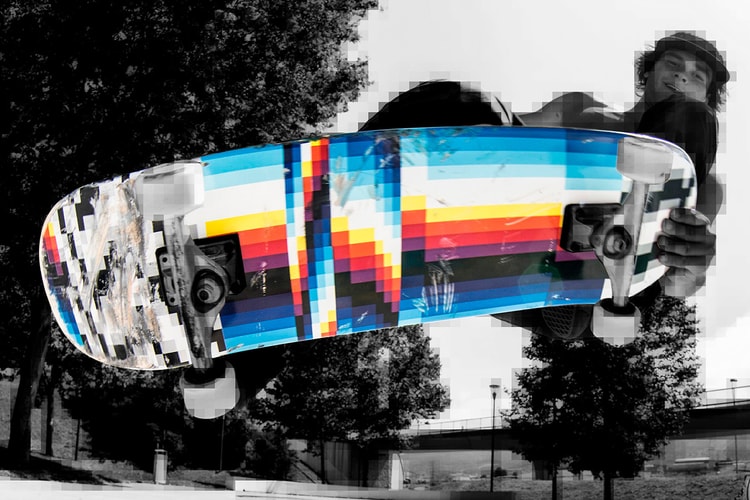 Felipe Pantone Creates a Series of Limited-Edition Skate Deck Designs