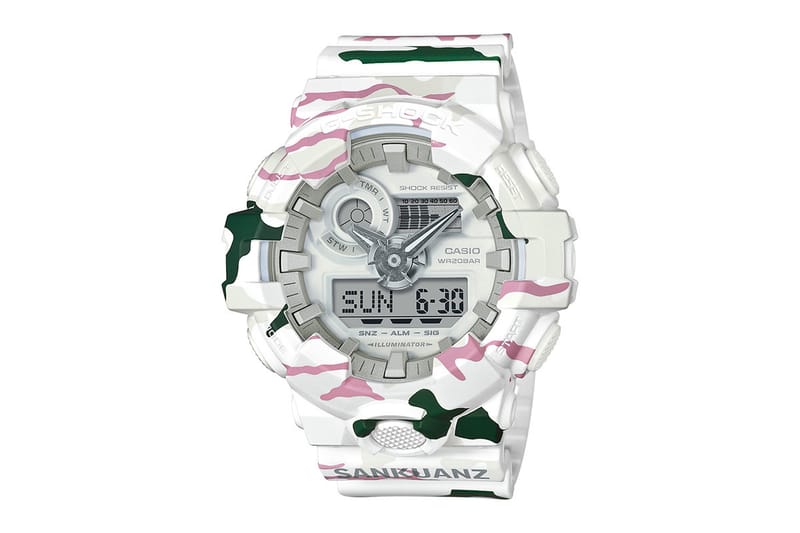 Chinese Streetwear Brand SANKUANZ Unveils Its take on the G-SHOCK GA-700SKZ-7