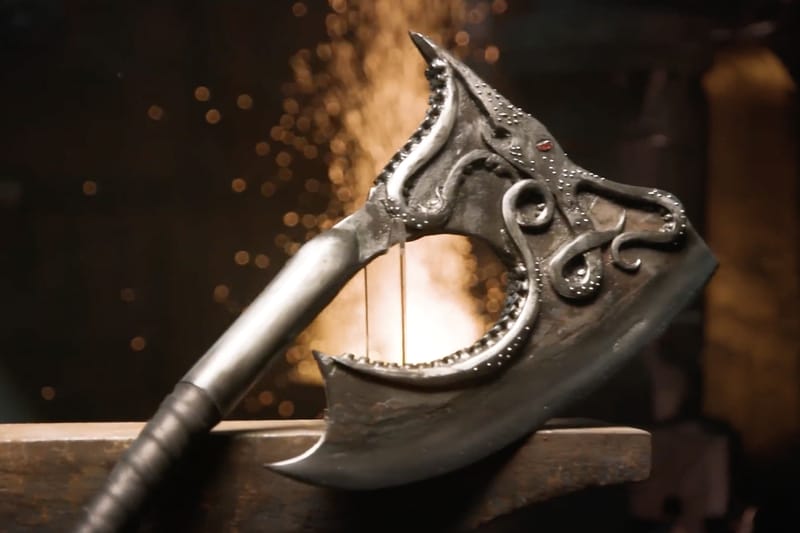 Forging a Real-Life Version of Euron Greyjoy's Axe From 'Game of Thrones'