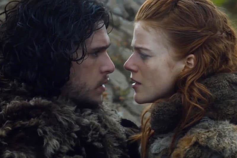 Game of Thrones Kit Harrington Rose Leslie Engaged Jon Snow Ygritte 2017 September 27