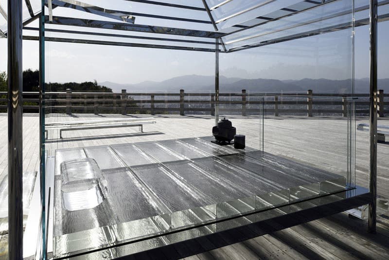 Tokujin Yoshioka's Glass Tea House Kyoto Tour Japan