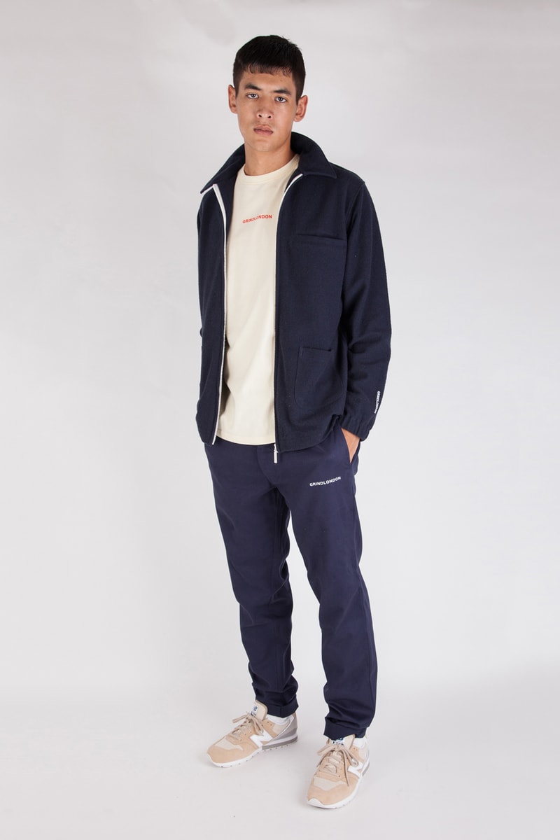 Grind London Fall Winter 2017 In Good Taste Collection Lookbook style fashion menswear streetwear clothing hoodies sweatshirts tees t-shirts sweats pants outerwear jackets coats tracksuits