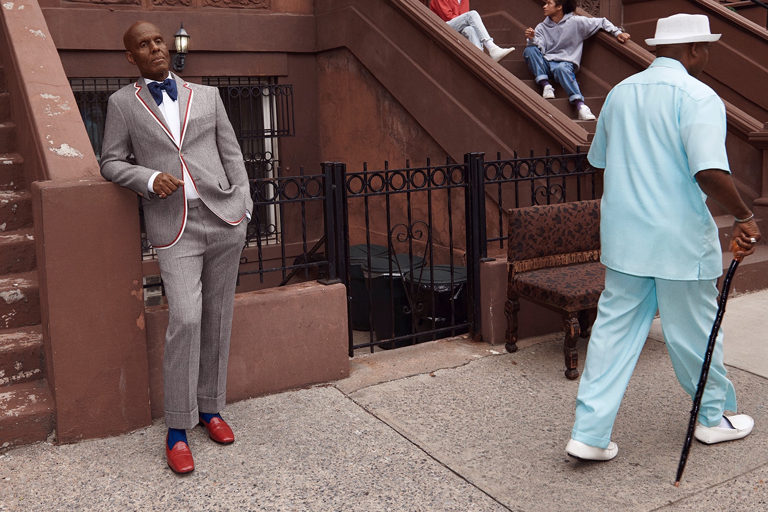 Dapper Dan Gucci Men's Tailoring Glen Luchford 2017 Fall/Winter Campaign Harlem