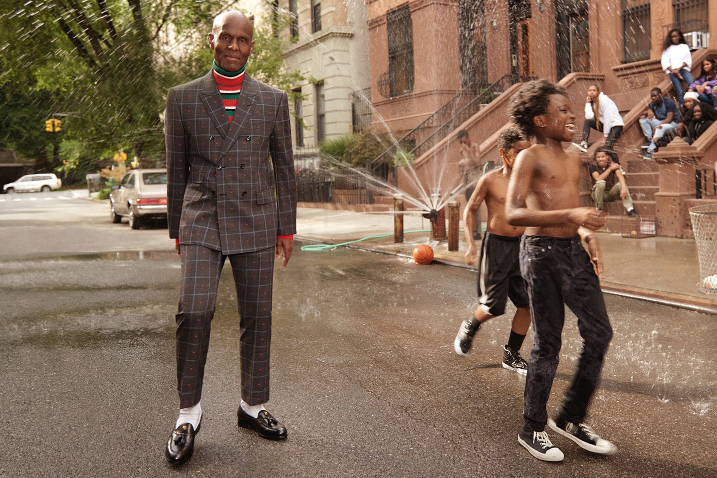 Dapper Dan Gucci Men's Tailoring Glen Luchford 2017 Fall/Winter Campaign Harlem