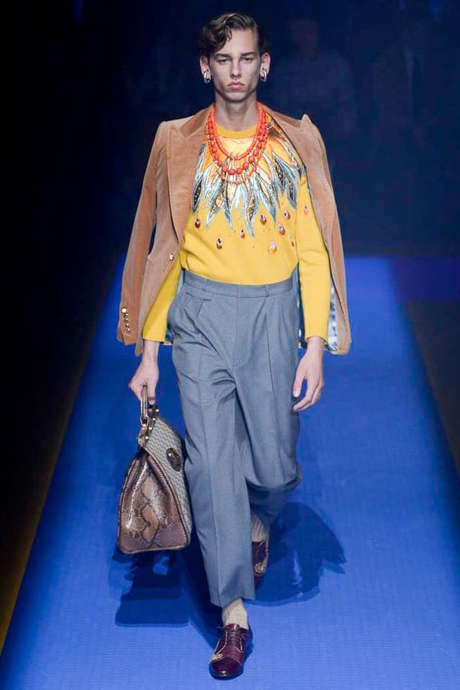 Gucci Spring Summer 2018 Milan Fashion Week Alessandro Michele