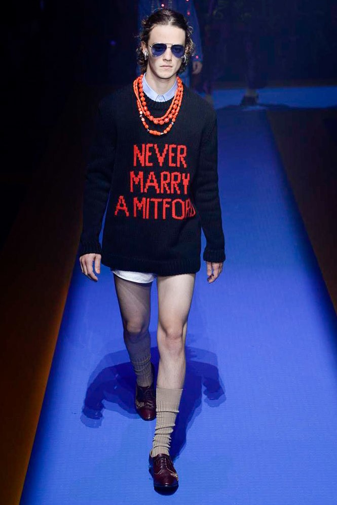 Gucci Spring Summer 2018 Milan Fashion Week Alessandro Michele