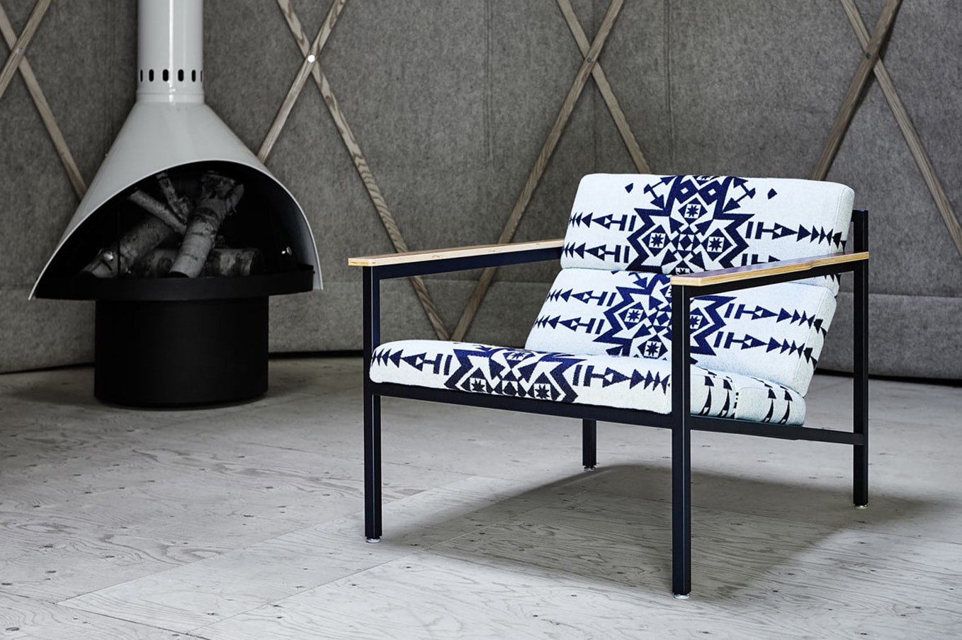 Pendleton Woolen Mills Fabrics Gus* Modern Furniture Chair Collection
