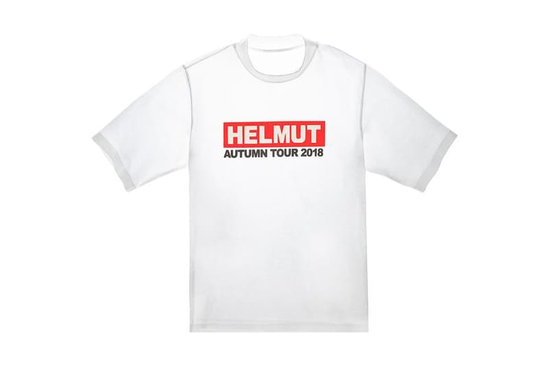 Helmut Lang Merch Capsule Collection