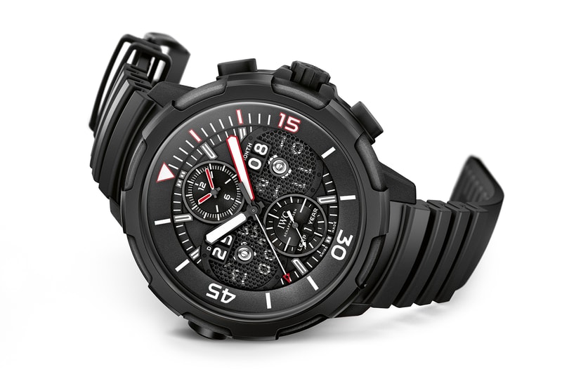 IWC Schaffhausen First Ceratanium Watch Case Launch Release