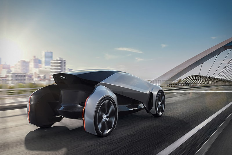 Jaguar Autonomous Intelligent Future-Type Car Concept Sayer Steering Wheel