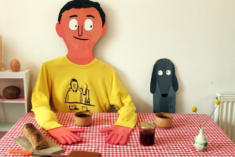 The Jean Jullien X OLOW "Club Dimanche" Collection Is an Ode to Lazy Sundays