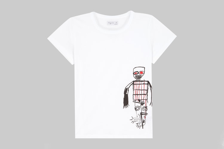 Jean-Michel Basquiat Join the Ranks of agnès b.'s Artist T-shirts