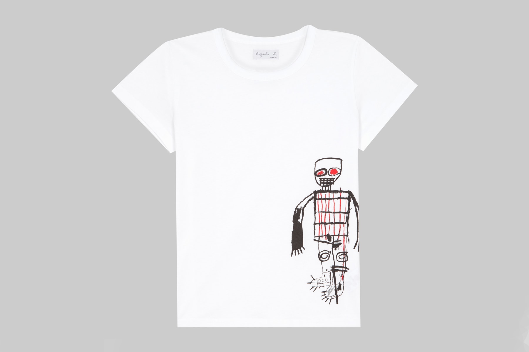 agnès b. Jean-Michel Basquiat Artist T-Shirts