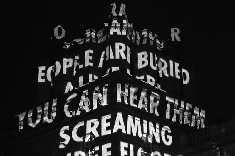Jenny Holzer ON WAR Exhibition Art Installation Blenheim Palace