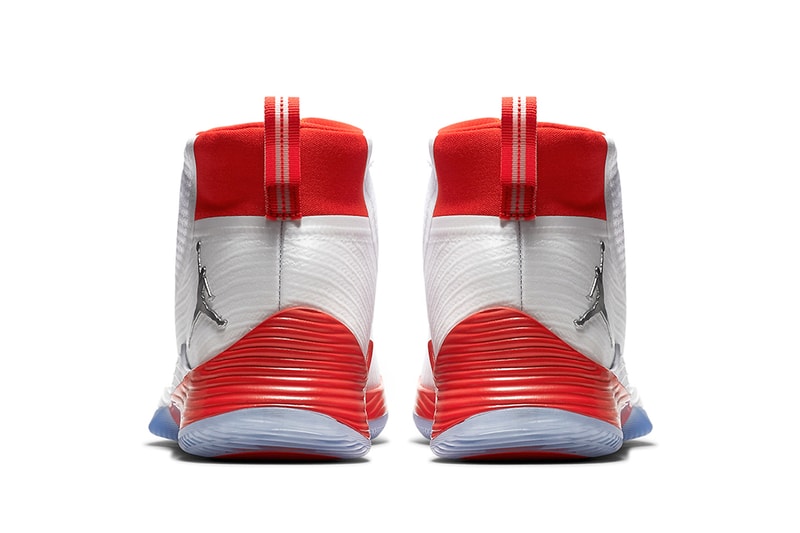 Air Jordan Ultra.Fly Ultra Fly 2 Red White Silver History of Flight Colorway