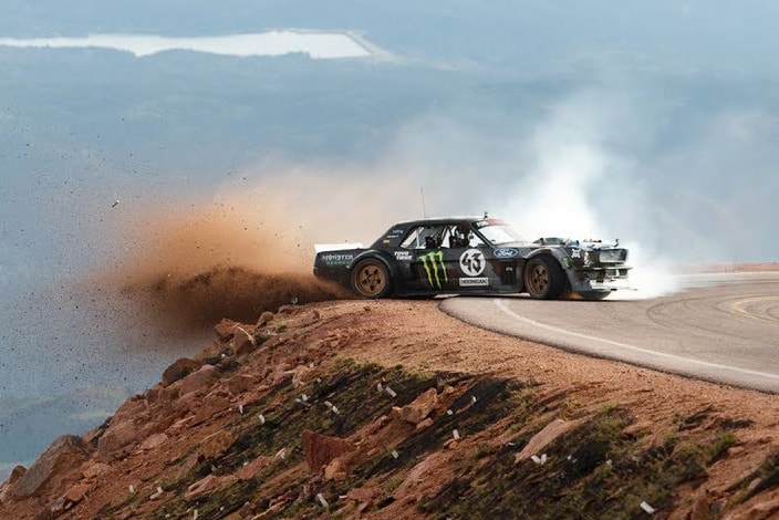Ken Block Tackles Pikes Peak in the Hoonicorn V2 for 'Climbkhana'