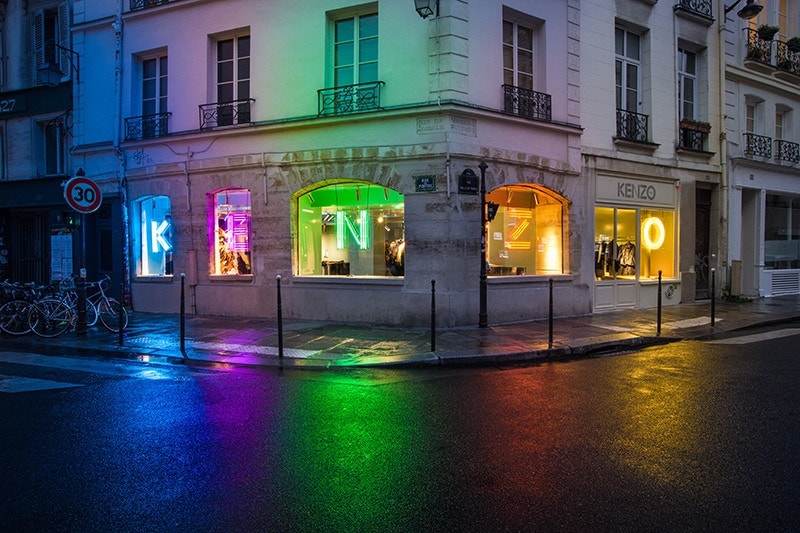 KENZO Event Store Paris France Opening