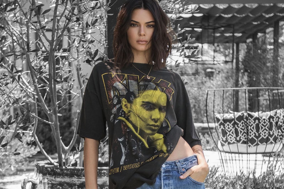 Kendall Jenner 2Pac T-Shirts