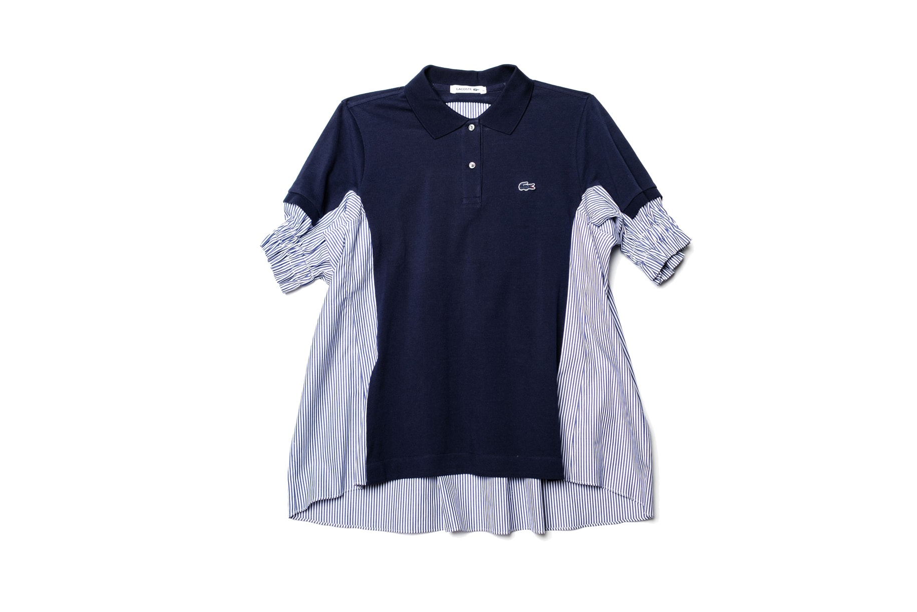 Lacoste Sacai New 2017 Collaboration Polo Sweaters jumpers drews blouses tops tennis