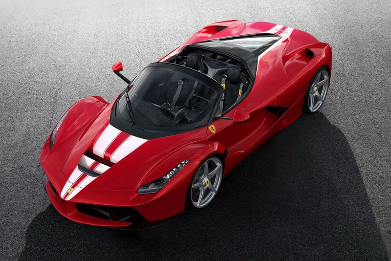 Ferrari LaFerrari Aperta Save the Children Charity Auction Maranello Fiorano Track RM Sothebys
