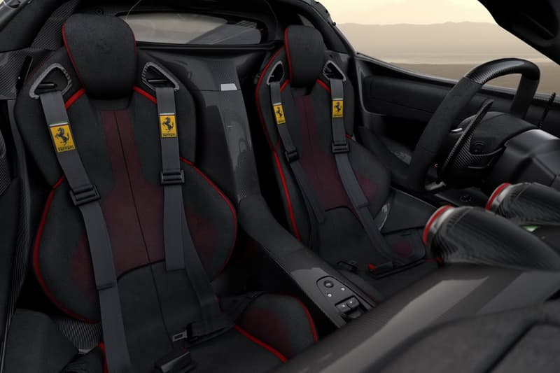 Ferrari LaFerrari Aperta Save the Children Charity Auction Maranello Fiorano Track RM Sothebys