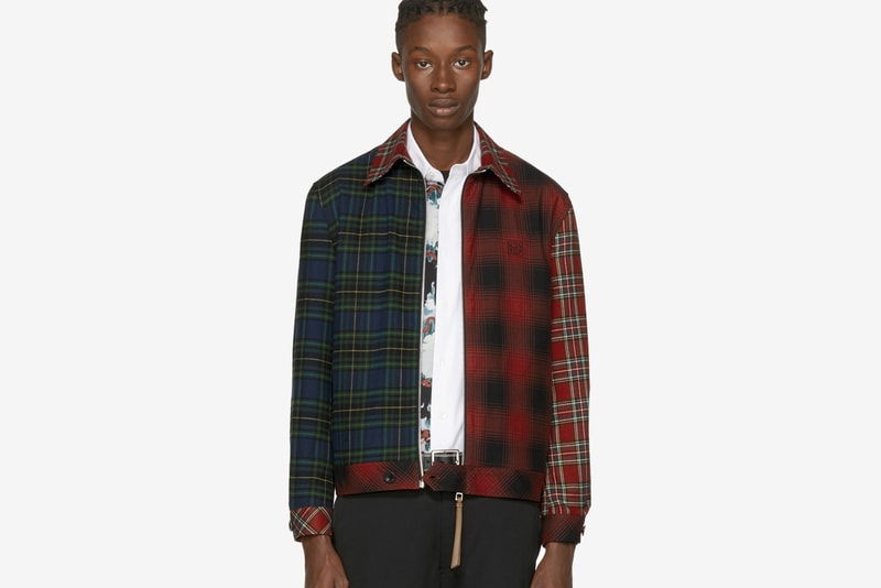 Loewe Tartan Patchwork Jacket