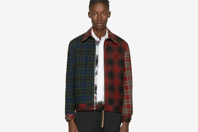 Loewe Tartan Patchwork Jacket