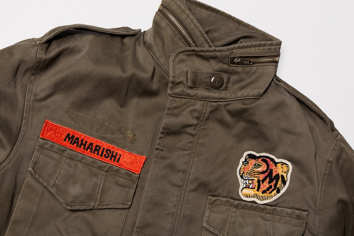 maharishi Upcycled in London Military Jacket M-65 U.S Army Liner Cargo Pants Surplus Knits Ethical Clothing