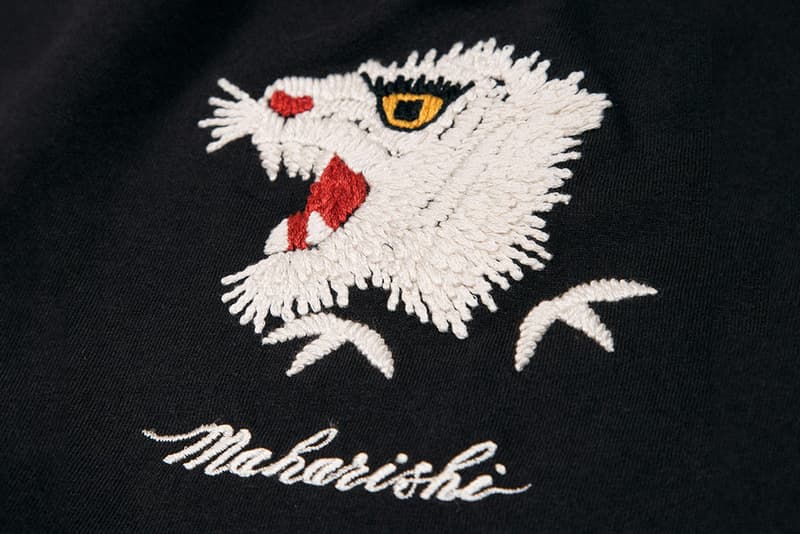 maharshi "White Tiger" Collection East Asia Embroidery