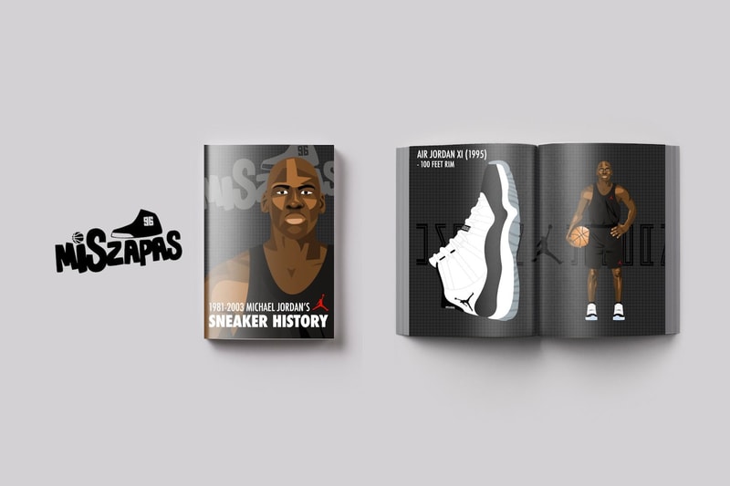 Michael Jordan Sneaker History Book Mis Zapas 1981 2003 North Carolina UNC Chicago Bulls Washington Wizards NBA Basketball