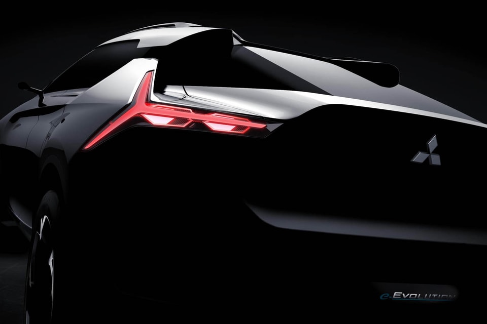 Mitsubishi Evo Electric Crossover Concept Teaser | Hypebeast