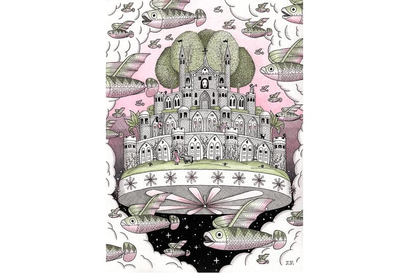 Hayao Miyazaki Spoke Art Gallery New York City Art Artwork Exhibit Studio Ghibli