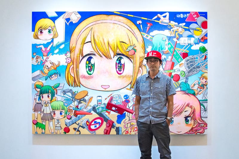 Mr. Discusses His Career and the Responsibility Attached to Being a Japanese Artist