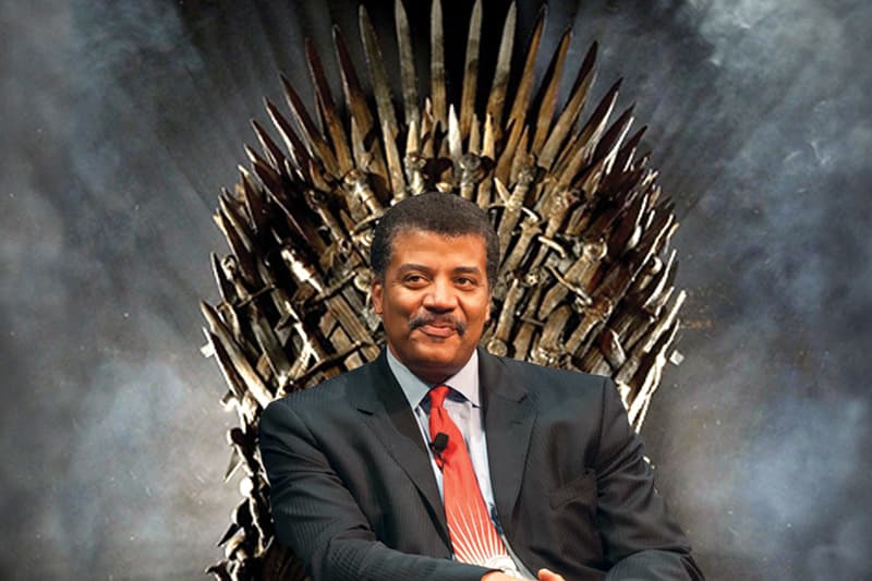 Neil DeGrasse Tyson Game of Thrones Ice Dragon